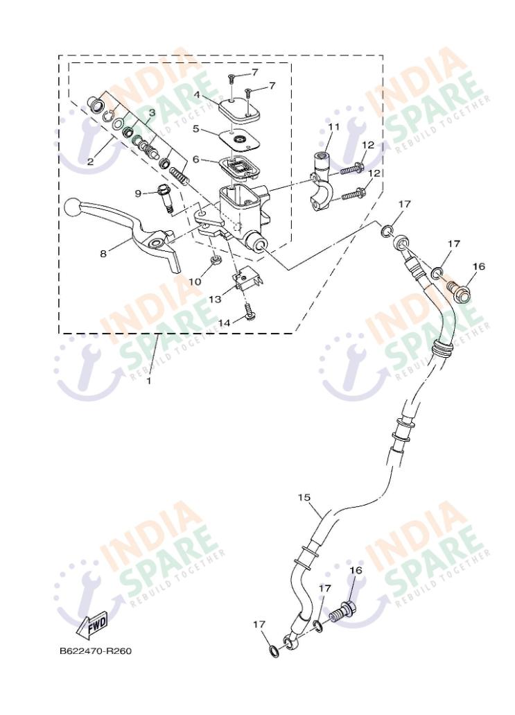 FRONT MASTER CYLINDER